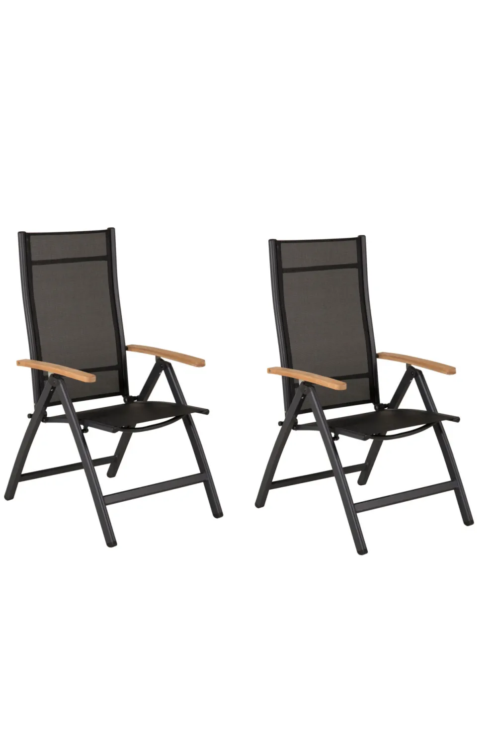 Panama Positionsstolar Black