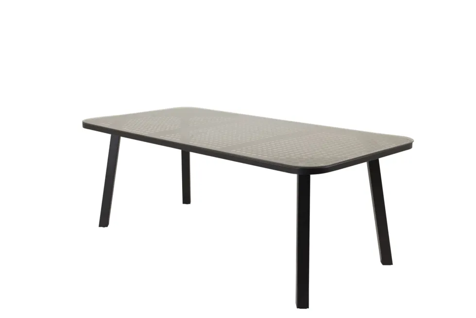Paola Rektangulära Matbord 200 × 100 Black