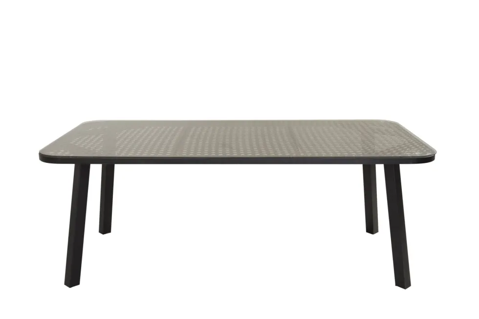 Paola Rektangulära Matbord 200 × 100 Black