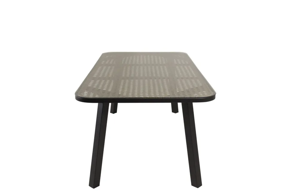 Paola Rektangulära Matbord 200 × 100 Black