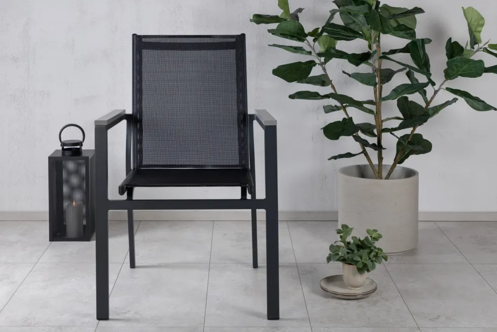 Parma Matstolar Black