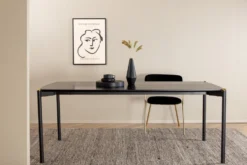 Pelle Rektangulära Matbord 190 x 90 Black