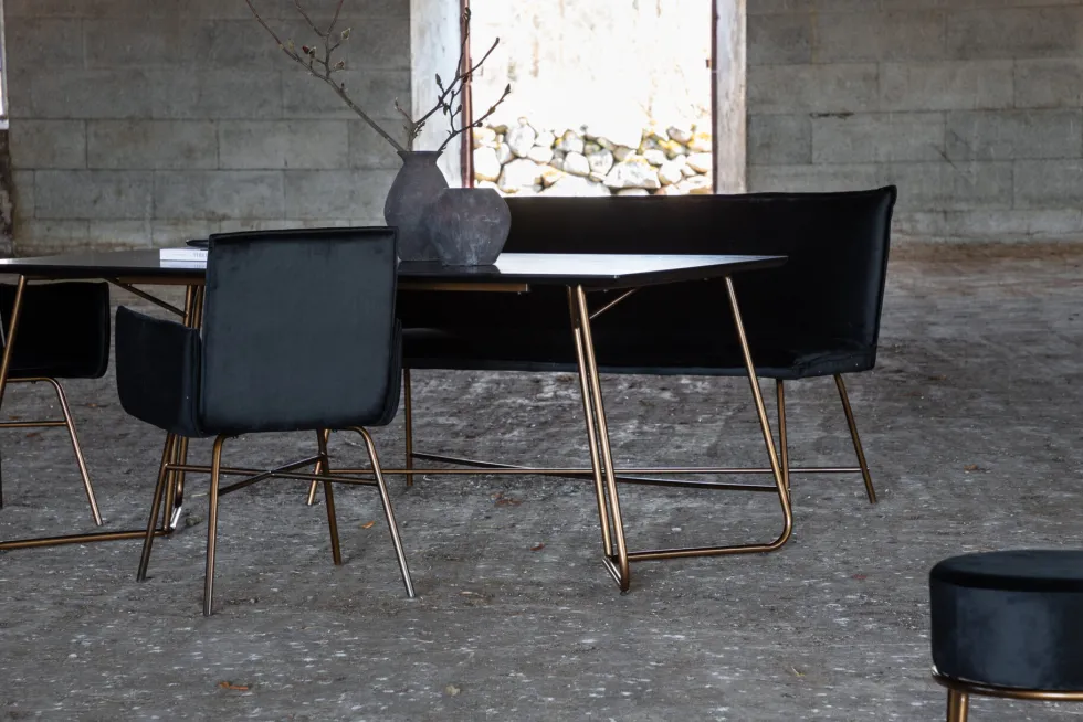 Petra Rektangulära Matbord 190 x 90 Black