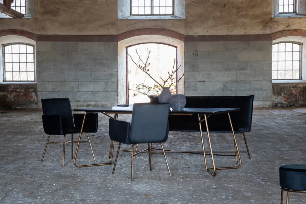 Petra Rektangulära Matbord 190 x 90 Black