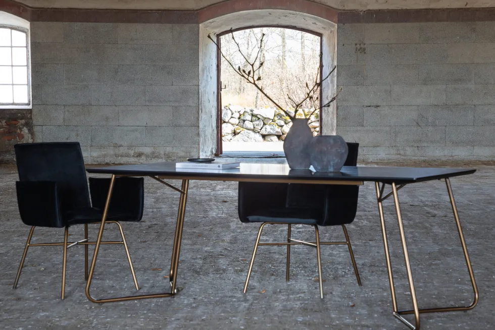 Petra Rektangulära Matbord 190 x 90 Black