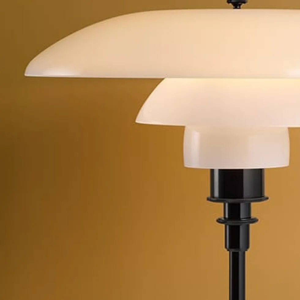 PH 3½-2½ bordslampa glas
