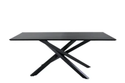 Piazza Rektangulära Matbord 180 x 90 Black