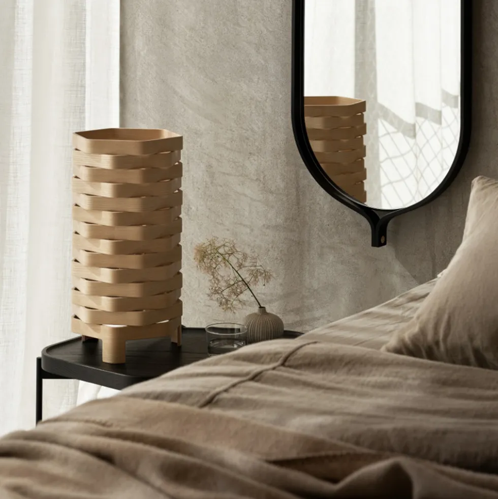 Pile bordslampa stor