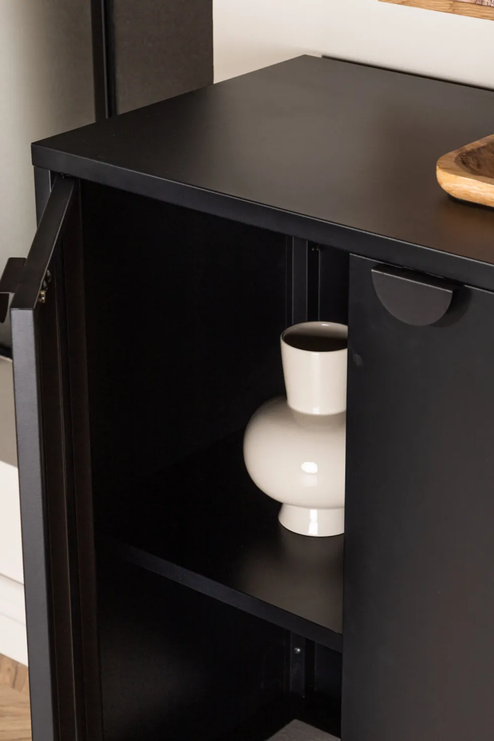 Piring Skåp 42 x 100 x 110 Black