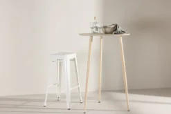 Plaza Barbord ⌀70 Whitewash