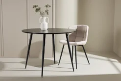 Plaza Runda Matbord ⌀100 Black