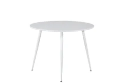 Plaza Runda Matbord ⌀100 White