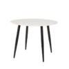 Plaza Runda Matbord ⌀100 White