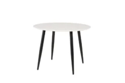 Plaza Runda Matbord ⌀100 White