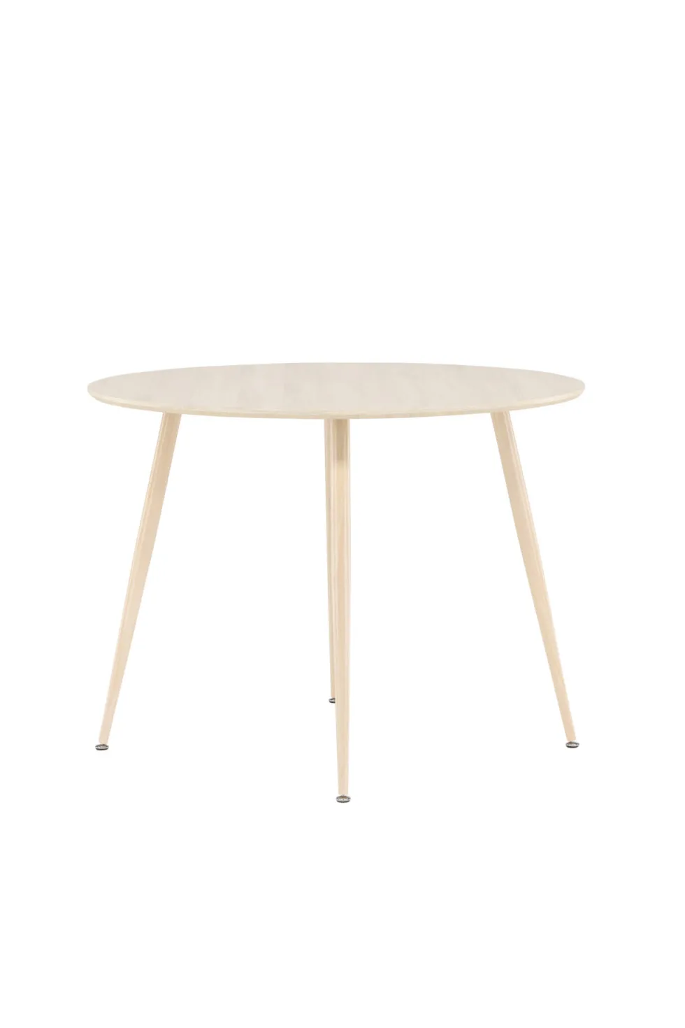 Plaza Runda Matbord ⌀100 Whitewash