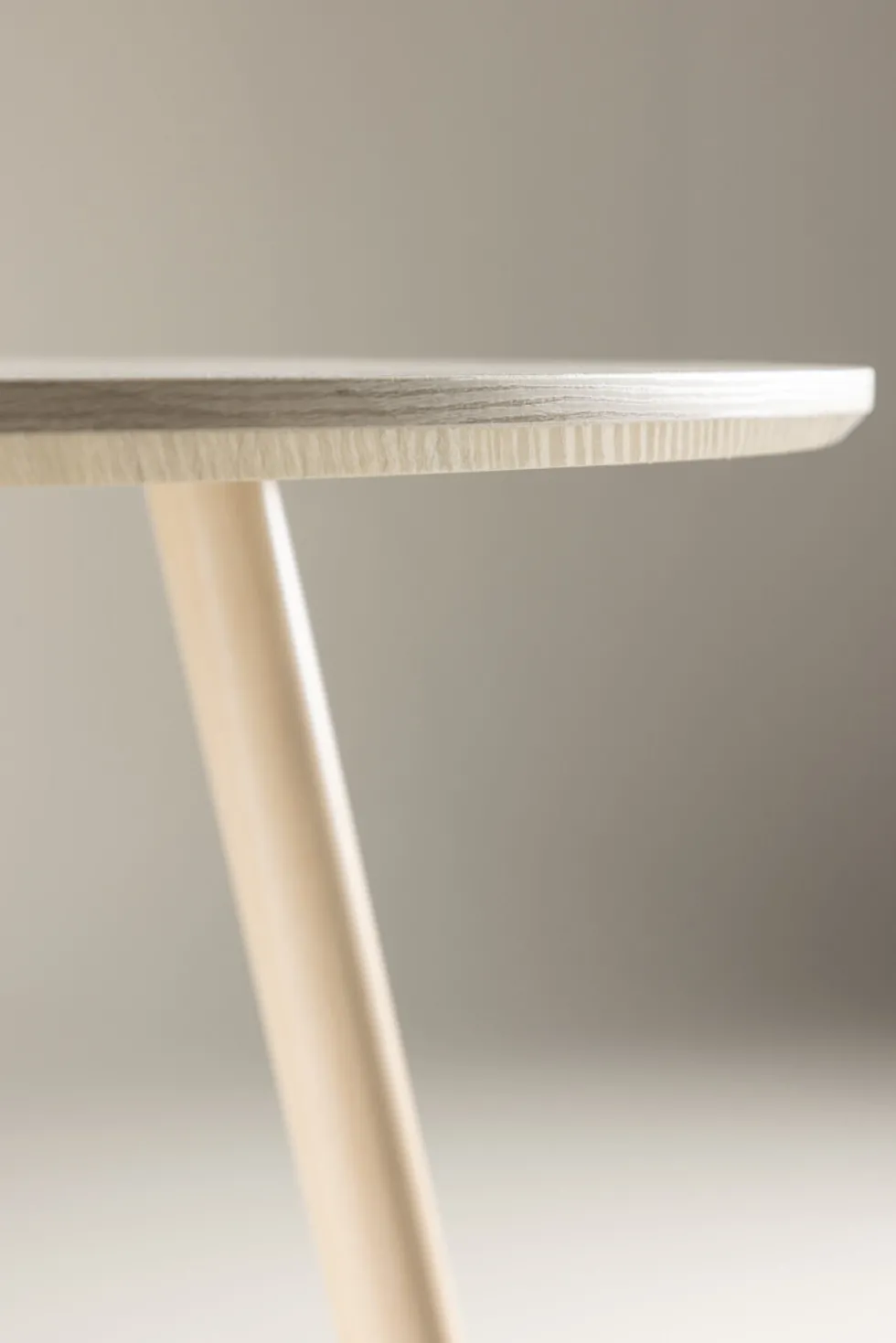 Plaza Runda Matbord ⌀100 Whitewash