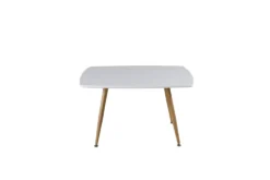 Plaza Soffbord 80 x 80 White
