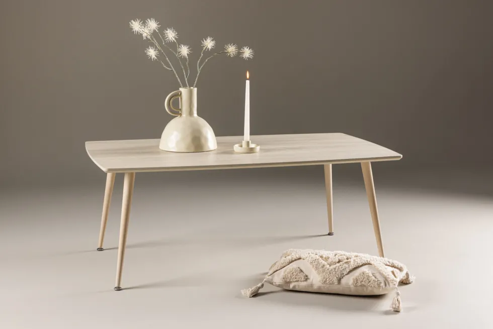 Plaza Soffbord 120 x 70 Whitewash