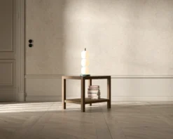 2000 Plus Soffbord Lampbord Burned Walnut