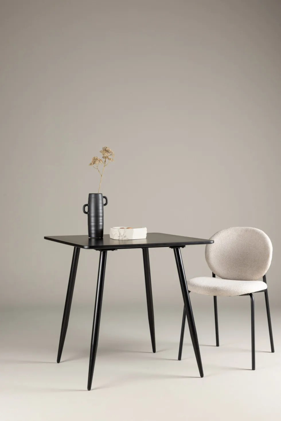 Polar Rektangulära Matbord 75 x 75 Black