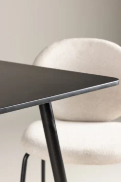 Polar Rektangulära Matbord 75 x 75 Black