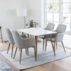 Polar Rektangulära Matbord 120 x 75 White