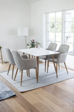 Polar Rektangulära Matbord 120 x 75 White