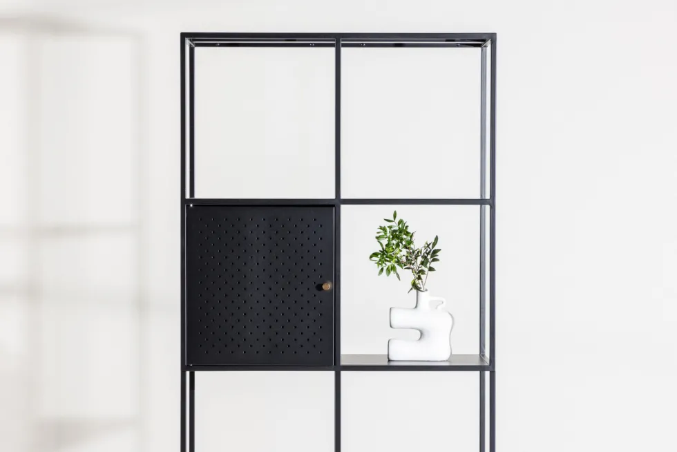 Porto Seguro Hyllor 35 x 180 x 80 Black