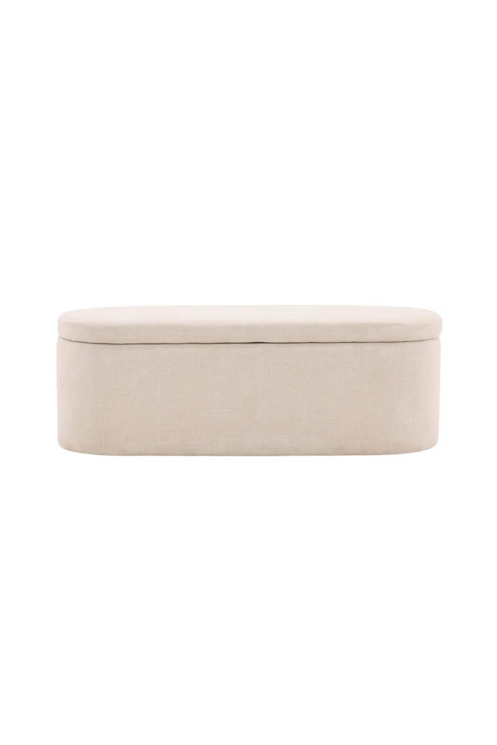 Potenza Ottoman 130 x 47 x 50 Offwhite