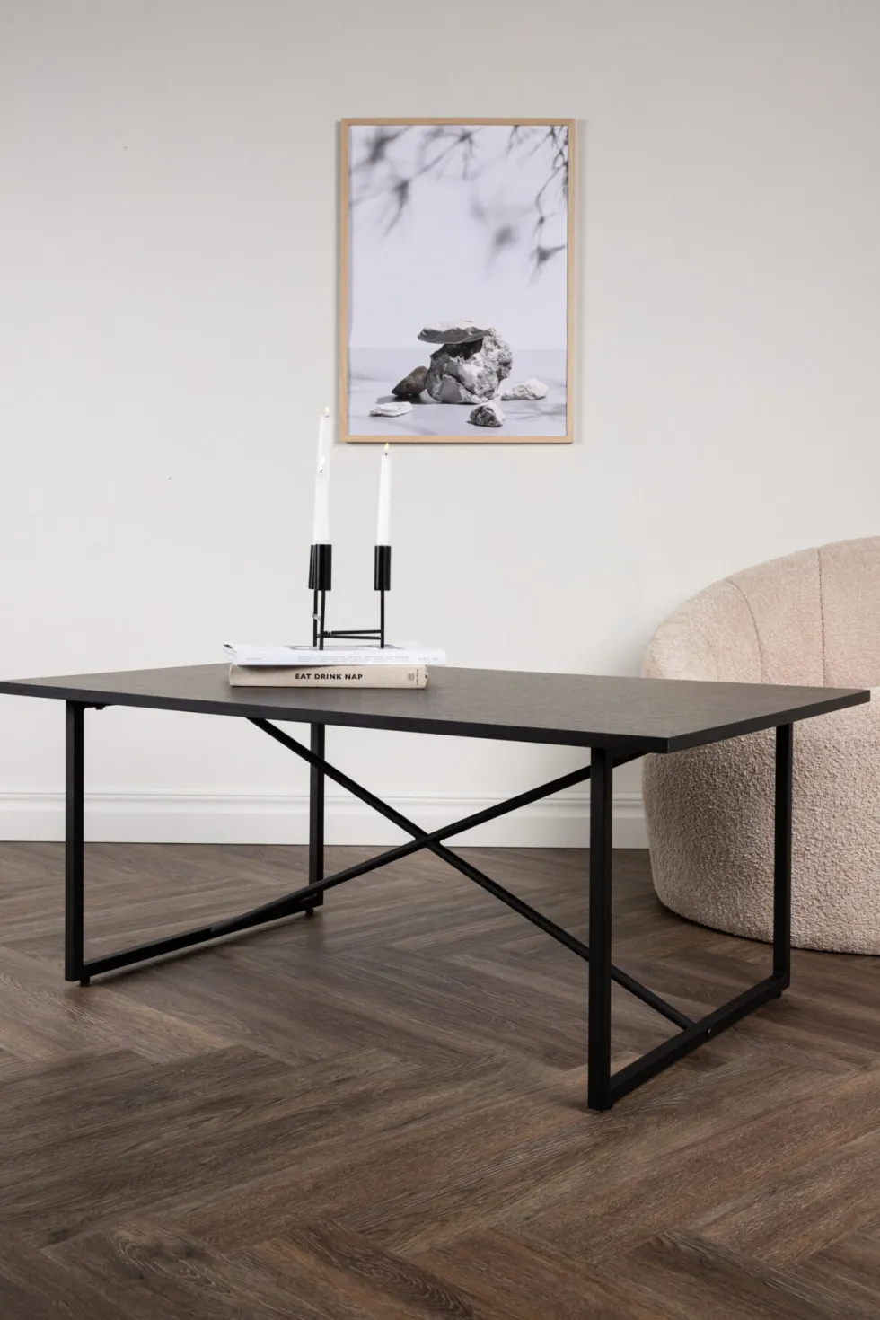Pryor Soffbord 110 x 70 Black