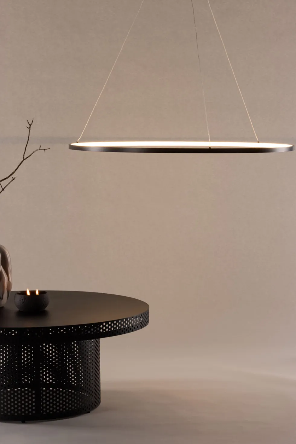 Rödäng x Josefin Lustig Taklampor Black