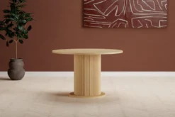 Reko Runda Matbord Ø120 Nature
