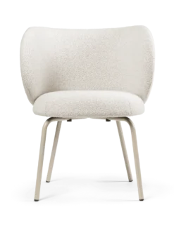 Rico Dining Cash Soft Bouclé – Benvit/Sand Stol