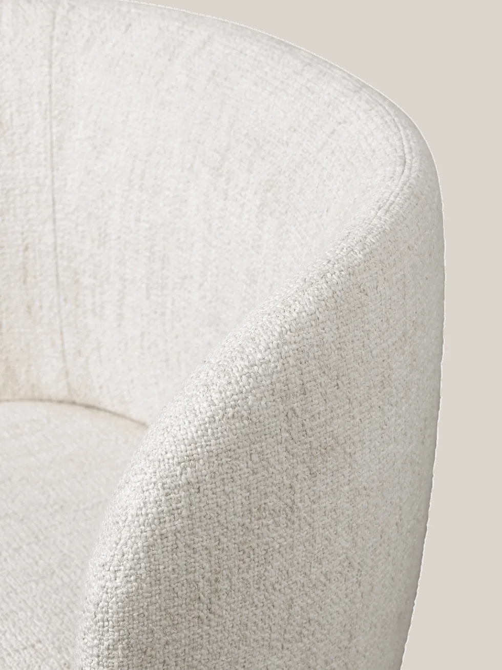 Rico Dining Swivel Bouclé – Benvit Stol