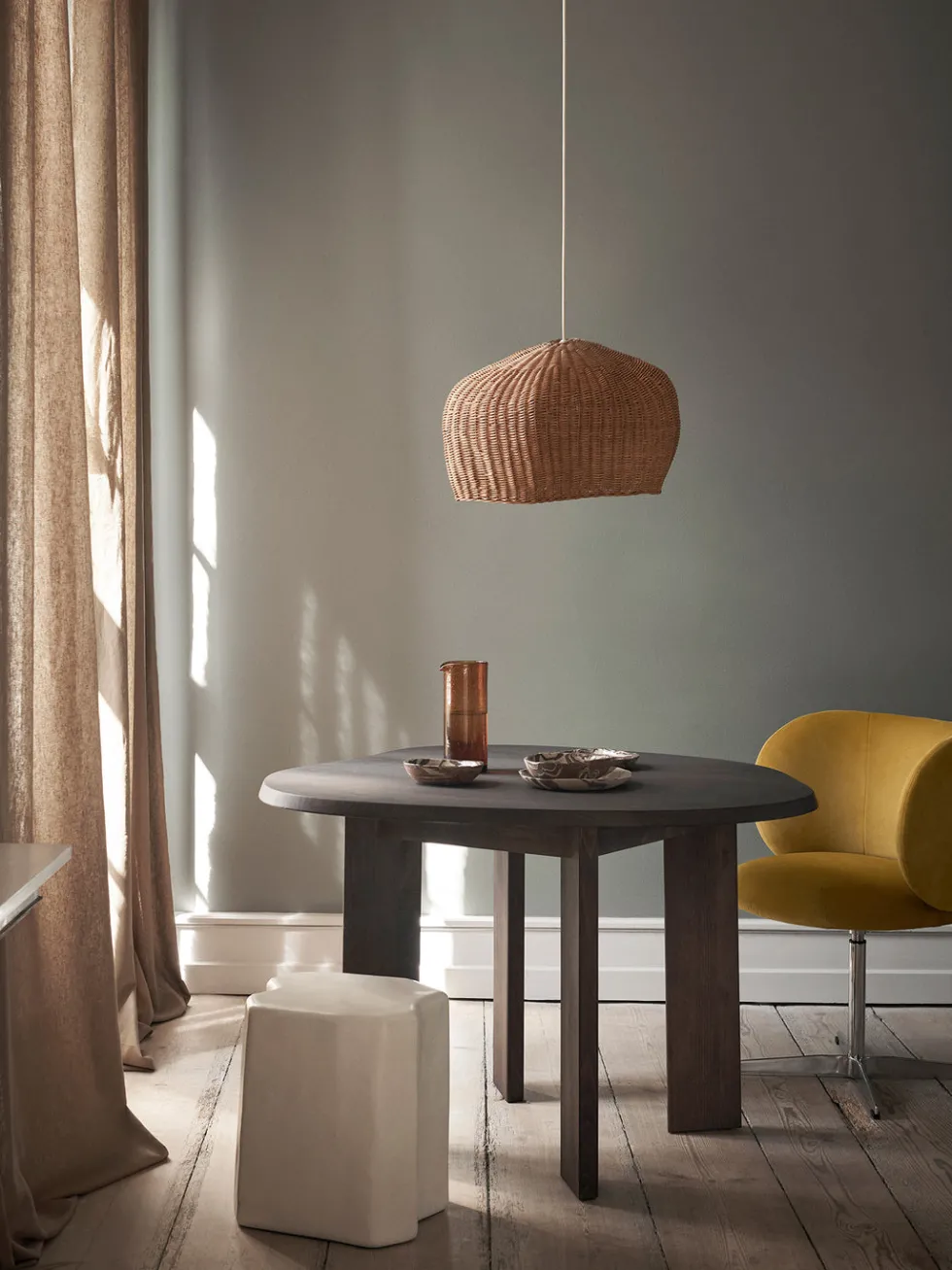 Rico Dining Swivel Rich Velvet Stol