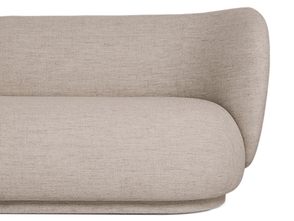Rico Divan Boucle Höger Soffa