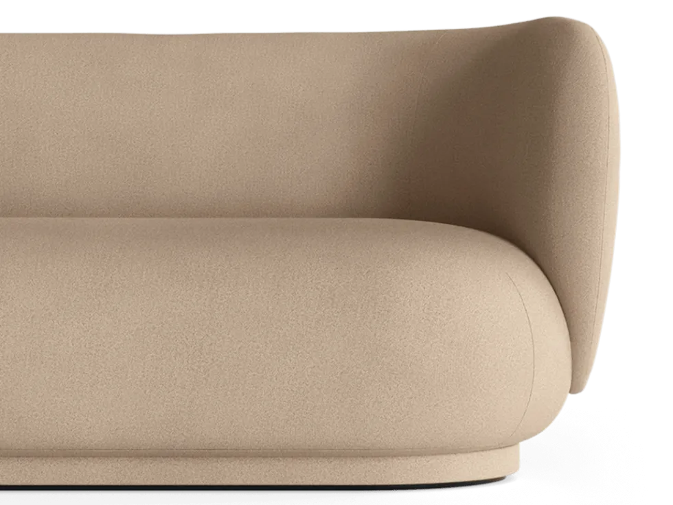 Rico Divan Brushed Höger Soffa