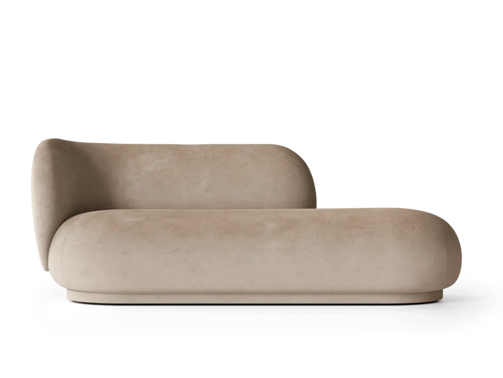 Rico Divan Faded Velvet Vänster Soffa