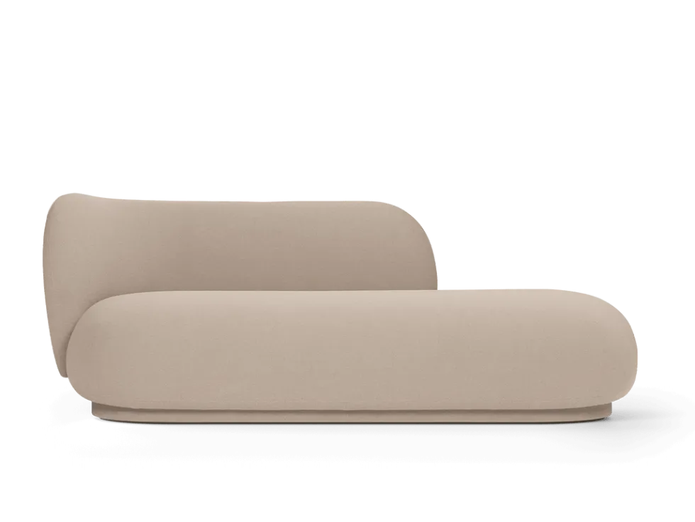 Rico Divan Grain Vänster –Kaschmir Soffa