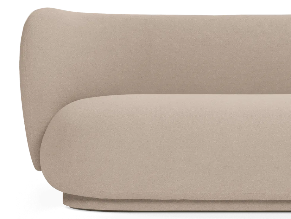 Rico Divan Grain Vänster –Kaschmir Soffa