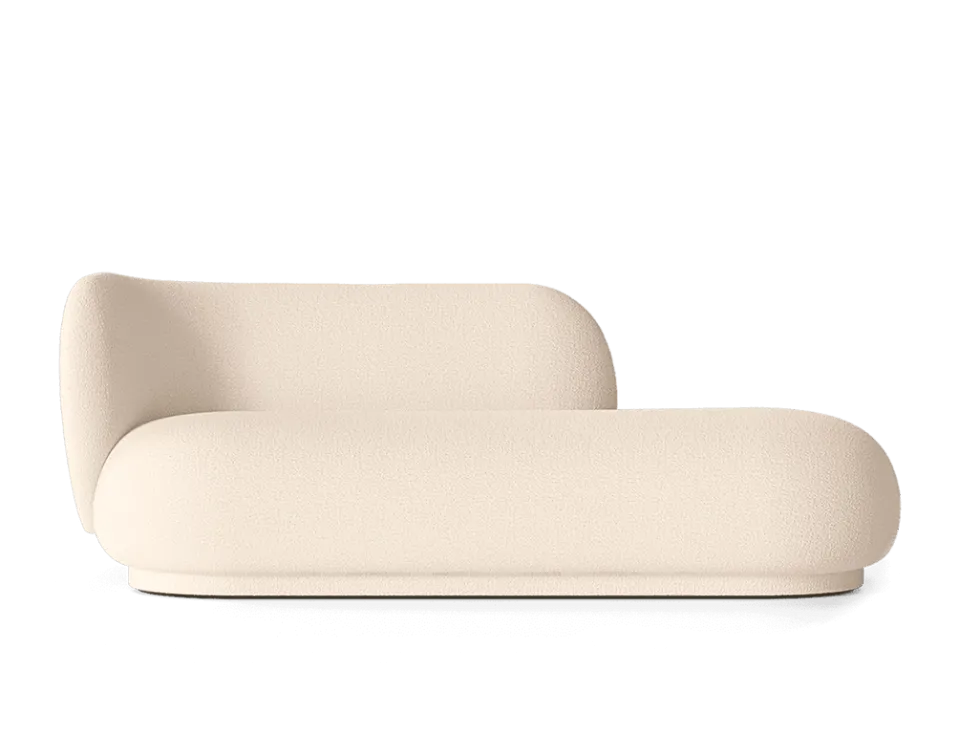 Rico Divan Wool Boucle Vänster Soffa
