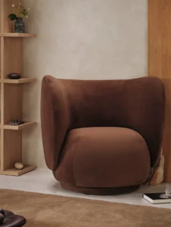 Rico Lounge Rich Velvet Stol