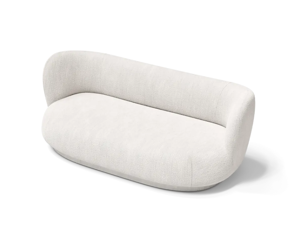 Rico Lounger Sofa Bouclé – Benvit Soffa