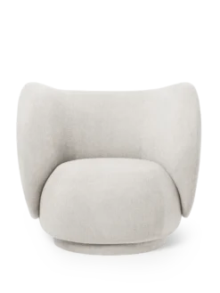 Rico Lounge Swivel Boucle Stol