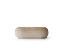 Rico Ottoman Faded Velvet Fotpall