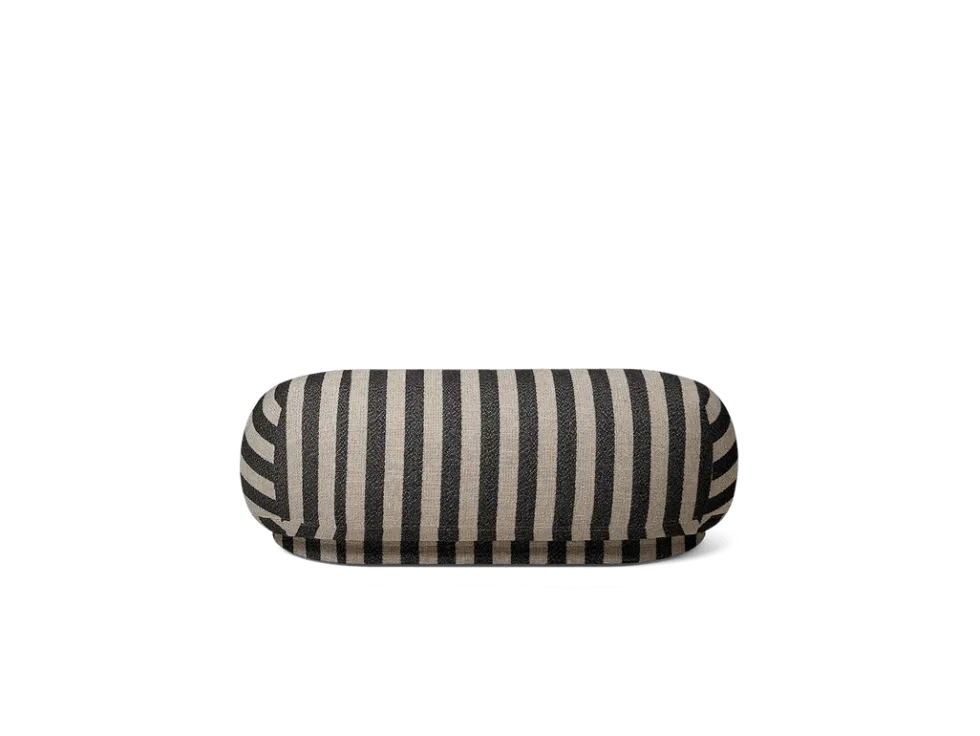 Rico Ottoman Louisiana – Sand/Svart Fotpall