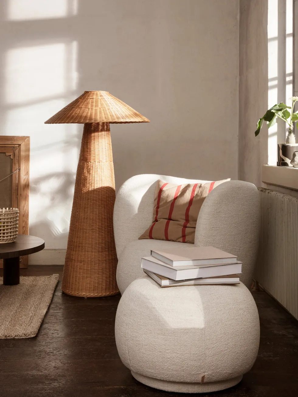 Rico Pouf Boucle Fotpall