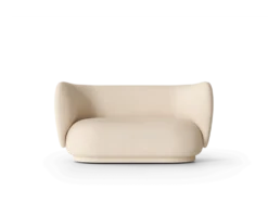 Rico 2-sits Borstad Soffa