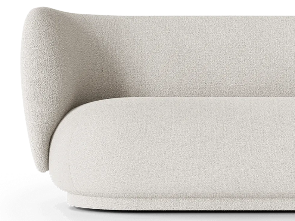 Rico 2-sits Boucle Soffa