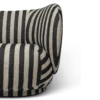 Rico 2-sits Louisiana – Sand/Svart Soffa